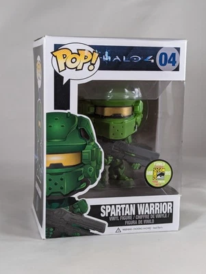 Funko Pop! Halo 4 #04 Spartan Warrior Green - SDCC 2013 Limited 480 piezas Foto 1 de 4