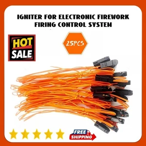 Halloween 25pz 1M Accenditore Filo di Collegamento per Fuochi d'Artificio Sistema di Controllo Sparo - Foto 1 di 13