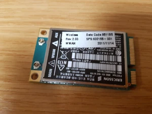 HP HS2340 HSPA+ 21Mbps WWAN Wireless Mobile Broadband Module F5521GW 632155-001 - Picture 1 of 3