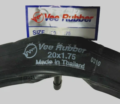 20 x 1.75 inner tube bike  schrader valve vee rubber thailand - Image 1 of 3