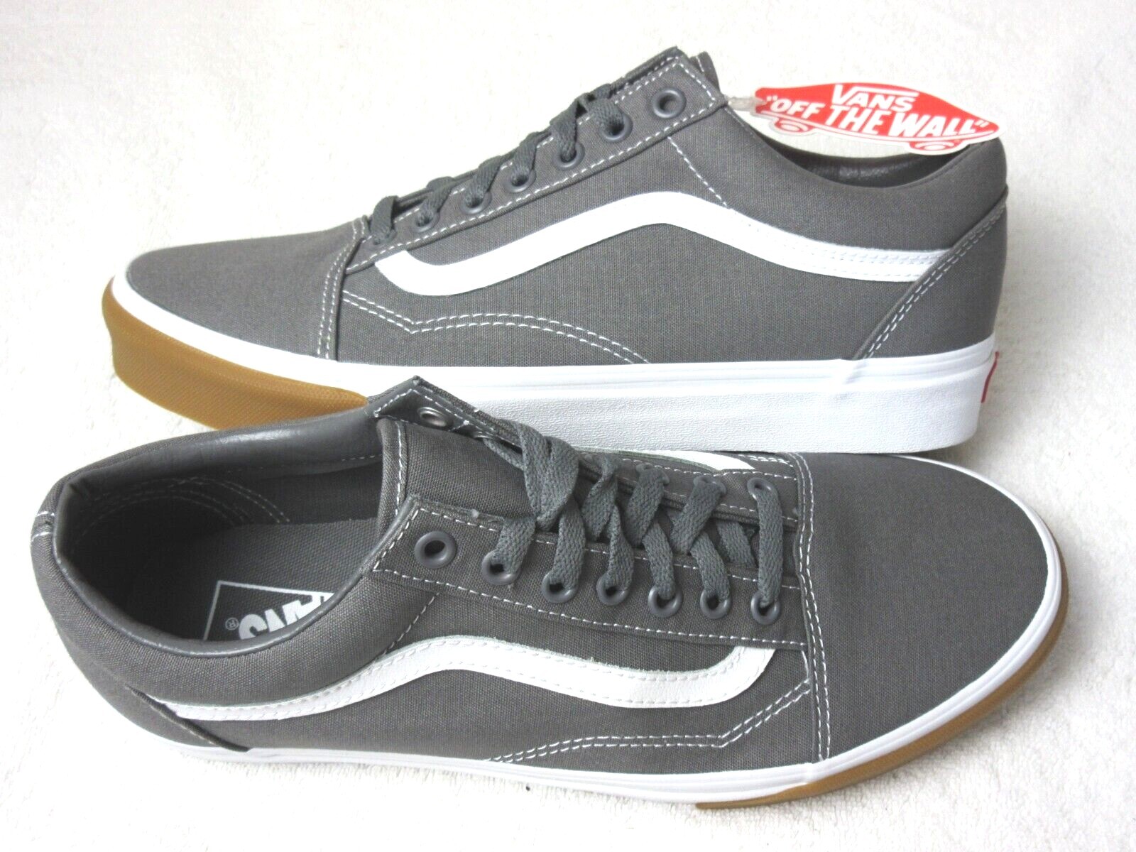 vans white grey