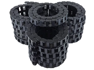NEW Cloudray J18Q.1.25B JFLO Drag Chain Cable 18mm Hi, 25mm Bi, 1M OA Lot of 16 - Picture 1 of 9