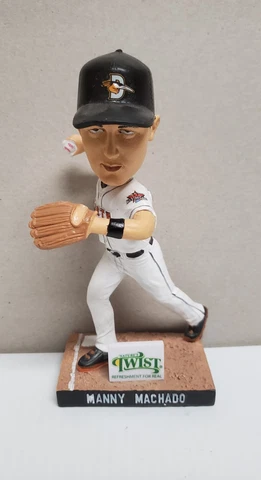 Manny Machado Bobblehead SGA Baltimore Orioles Delmarva Shorebirds All-Star Cover