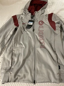 Nike Alabama Crimson Tide Football On Field Zip Hoodie DC6218-007 Men’s Size M - Picture 1 of 4