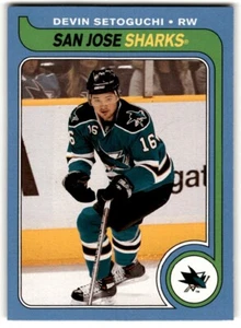 2008-09 O-Pee-Chee '79-80 Retro Devin Setoguchi #96 San Jose Sharks - Picture 1 of 2