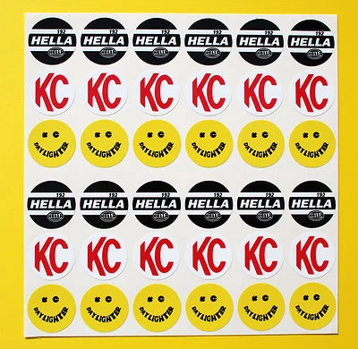 SCREENPRINTDIGITAL RC LARGE 5th SCALE SPOTLIGHT stickers decals Ideal for HPI BAJA 5B 32mm