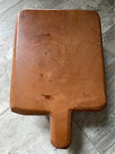 Vintage Pottery Barn Wooden Footed Cheese Cutting Board / Mini Paddle