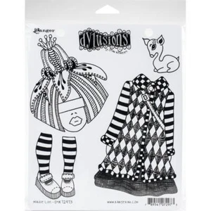 Colecciones de estampillas adhesivas Dyan Reaveley's Dylusions 8,5"X7" - Maisie Lilly DYR7297 - Imagen 1 de 2