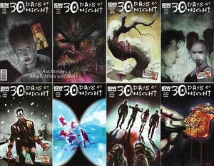 30 DAYS OF NIGHT Ongoing (8) Comic Run #1 2 3 4 5 6 7 8 IDW Steve Niles Vampire - Picture 1 of 1