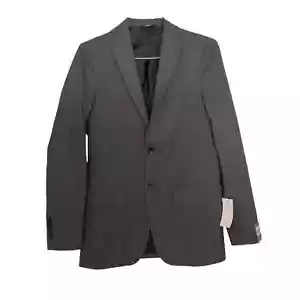 Haggar H26 Herren schmale Passform Premium Stretchanzug Jacke anthrazit heimisch neu mit Etikett - Bild 1 von 5