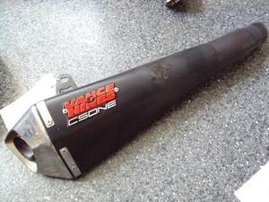 Suzuki GSXR 600 750 2008 Vance and Hines CS ONE negro escape sin cordones #686 - Imagen 1 de 8