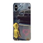 Boy Sees Dream Sports Car JDM Art Sketch iPhone 15 14 13 12 Pro Max Cover Case