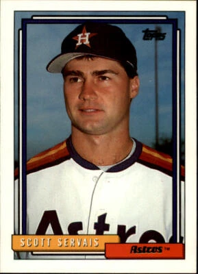 1992 Topps #437 Scott Servais - NM - Image 1 of 2