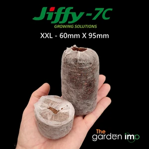 Jiffy 7C Pellets Coir Coco Propagation Plug Seeds Hydroponic X Large 60mm x 95mm - Picture 1 of 8