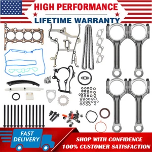 Engine Overhaul Rebuild Kit - Connecting Rods For Chevy Cruze Buick 1.4L Turbo - Imagen 1 de 15