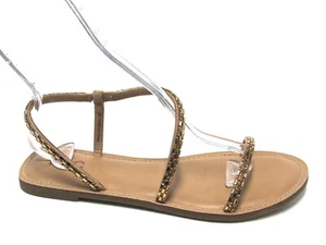 I.N.C. International Concepts Mahlah Flat Sandal (Women's) - Bronze - Sz 9 M - Picture 1 of 8