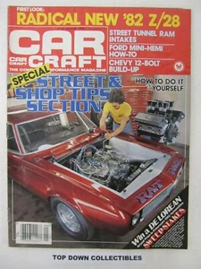 Car Craft Magazin Januar 1982 1982 Camaro/Gordie Bonin, Special - Bild 1 von 3
