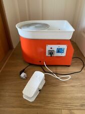 VEVOR 280W 25cm Electric Clay Pottery Wheel Machine with foot peddle