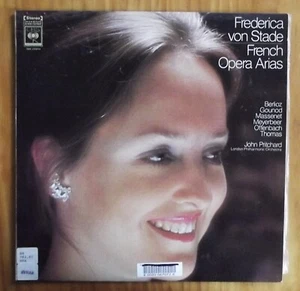 FREDERICA VON STADE / FRENCH OPERA ARIAS CBS RECORDS - Picture 1 of 2
