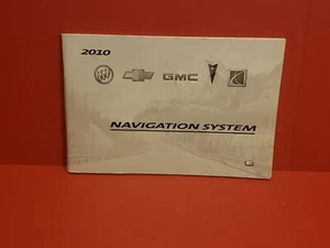 10 2010 GMC Chevrolet Pontiac Buick Navigation System Owners Manual - Picture 1 of 1