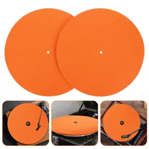 Tappetino Giradischi in Feltro Record Pad Antiscivolo Giradischi Pad Vinile Tappetino per Record Feltro - Foto 1 di 12