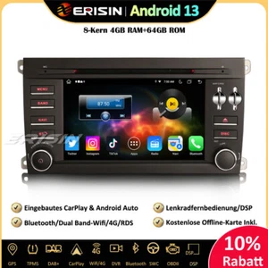 8-Kern DSP Android 13 Autoradio GPS CarPlay DAB+SWC DVD Für Porsche Cayenne Navi - Bild 1 von 20