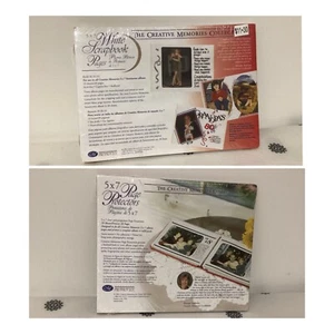 Creative Memories 5"x7" White Album Pages - Pack 10 + Page Protectors - Pack—New - Picture 1 of 3