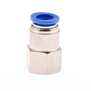 Push-Fit Female BSP Straight Adaptors : Pneumatic Fittings - Picture 1 of 13