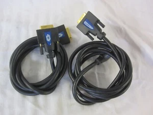 DVI-D TO DVI-D Cable Male To Male and DVI-D To HDMI Monitor Display DVI Cables - Picture 1 of 7