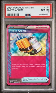 Hyper Aroma Scarlet & Violet-Twilight Masquerade 152 PSA 8 - Picture 1 of 2