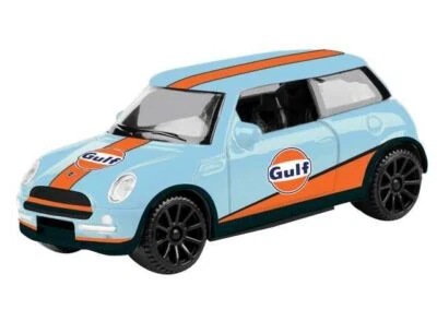 1:43 Mini Cooper -- Gulf Livery -- MotorMax - Image 1 of 2