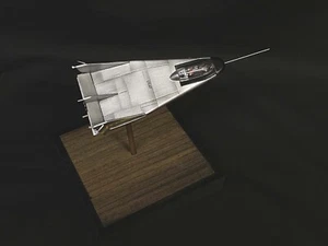 Sechs Millionen Dollar Mann öffnendes Raumschiff NASA Maßstab 1:48 Ausstellungsmodell - Bild 1 von 12