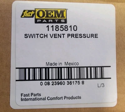 BRAND NEW Heil Quaker (ICP) Pressure Switch 1185810 - Image 1 of 4