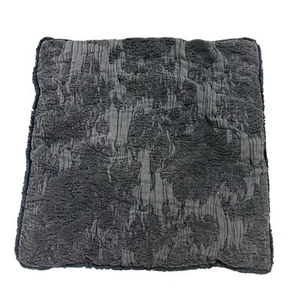 Copricuscino 22x22 HARPER JACQUARD CARBONCINO fienile ceramica - Foto 1 di 7