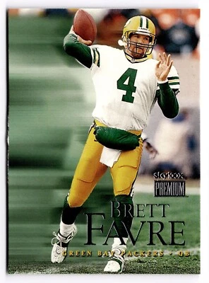 1999 Fleer/Skybox Premium Brett Favre #94 Green Bay Packers  - Image 1 of 3