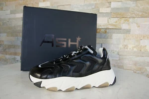 Ash Eagle 41 Sneakers Lace-up Shoes Sports Shoes Black New Former RRP 255 € - Picture 1 of 6