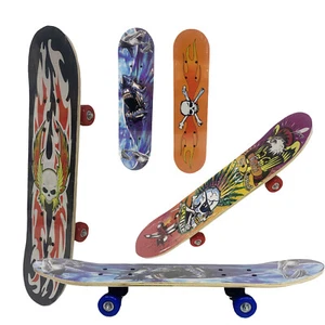 Skateboard Skate In Legno varie Fantasie A SCELTA Colorato Bambini Ragazzi 60cm - Imagen 1 de 7