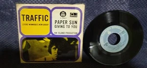 Traffic – Paper Sun / Giving To You - Picture 1 of 2