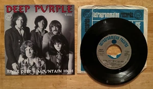 45 7" SP DEEP PURPLE RIVER DEEP MOIUNTAIN HIGH - Picture 1 of 2