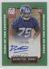 2013 Elite Turn of the Century Signatures /299 Damontre Moore Rookie Auto RC