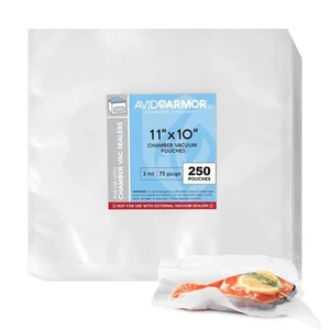 Chamber Vacuum Sealer Bags – Heavy Duty, BPA-Free, Pre-Cut Chamber Vacuum Bag... - Picture 1 of 7