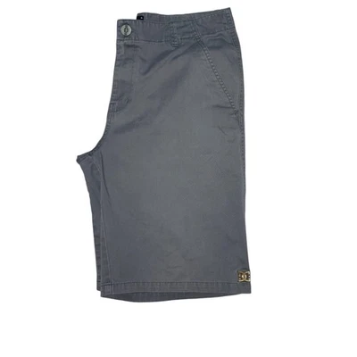 DC Shoes Pantalones Cortos Para Hombres 31 Gris Chino Caminar Informal Monopatín Mezcla de Algodón Sarga Foto 1 de 4