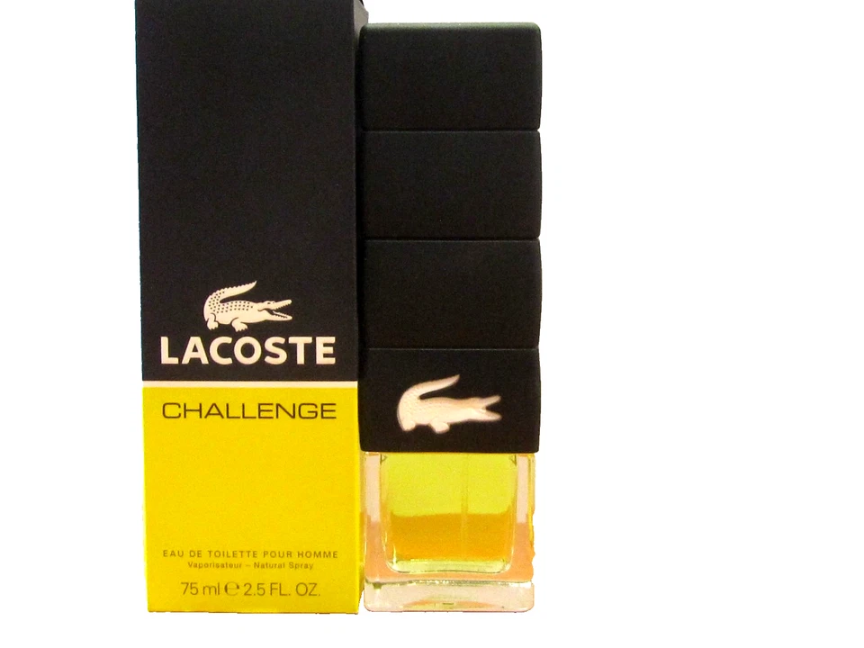 Lacoste Challenge Classic Hombres Colonia 2.5oz/75 ml Eau De Toilette Spray Sellado Foto 1 de 1