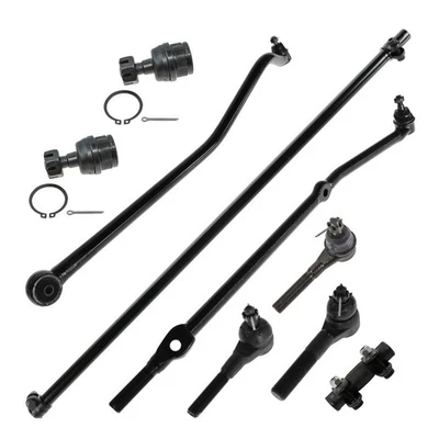 Front Steering & Suspension Set Fits 1991-2001 Jeep Cherokee 1991-1992 Comanche - Image 1 of 4