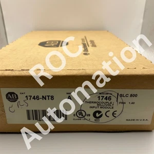 Modulo ingresso analogico termocoppia Allen Bradley 1746-NT8/A SLC 500 8P nuovo sigillato - Foto 1 di 4