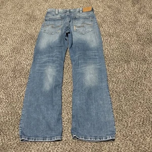 Silver Craig Größe 31 x 32 Denim Distressed blaue Herrenjeans - Bild 1 von 7