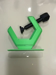 3D-gedruckte Hot Wheels Single Track Clamp - Track Racing - grün und schwarz - Bild 1 von 1