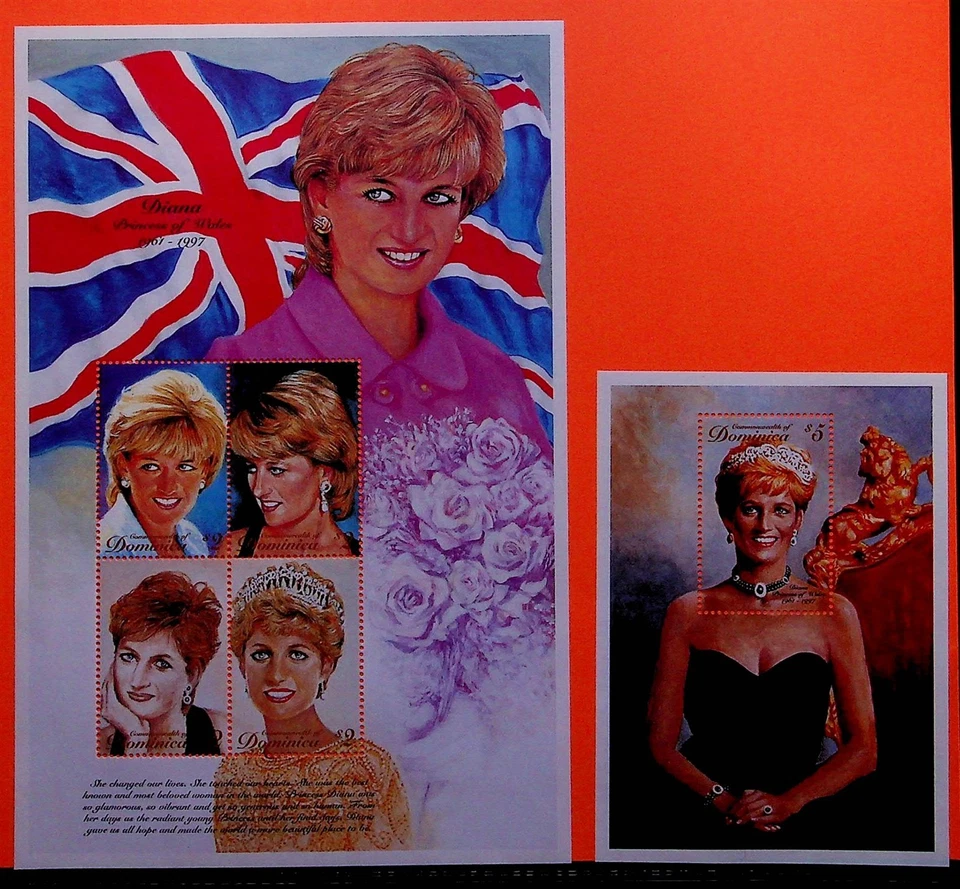 MINISHOJA DOMINICA Sc 2010-11 NH+S/S DE 1997 - PRINCESA DIANA (ZN25) Foto 1 de 1