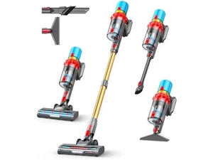 KZJKZJ 550W Cordless Vacuum Cleaner Yellow - Picture 1 of 7