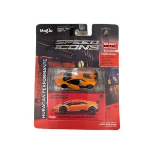 2025 Maisto Speed Icons Orange LAMBORGHINI HURACAN PERFORMANTE Ltd Edition Neu - Bild 1 von 5
